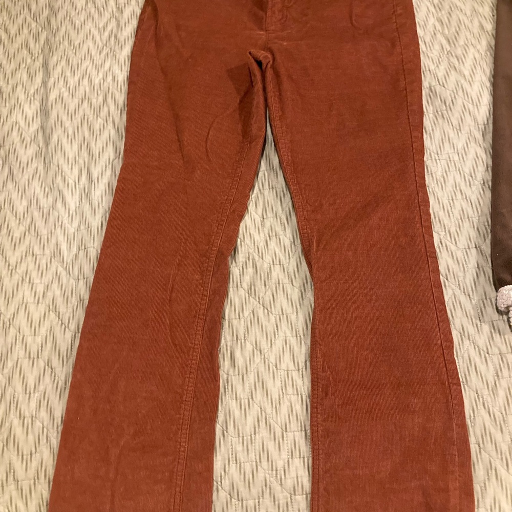 Old Navy Copper Corduroy Boot-Cut Pants